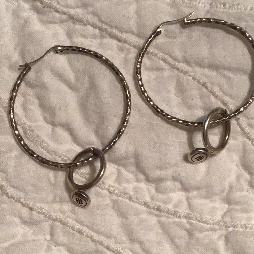 John Hardy loop earrings